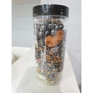 Small Mystery Jewelry Jar All Wearable Jewelry‎ No Junk Necklace Watch Bracelet